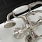 Kingston Brass KS225SN Tub Wall Mount Clawfoot Tub Faucet with Hand Shower, Brushed Nickel KS225SN - alternate 6